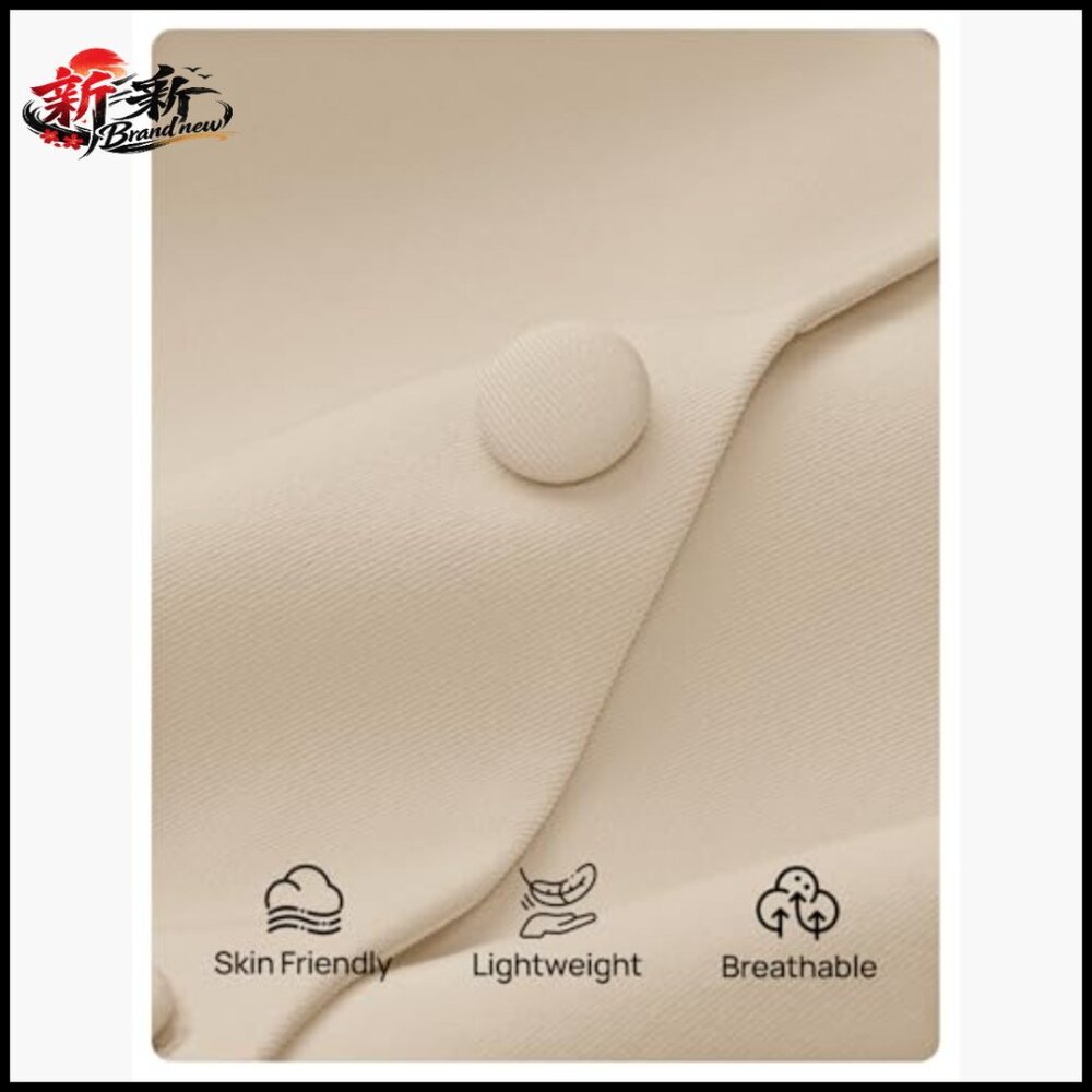 Polyester Blend Blazer with Drawstring Waist for … - image 4